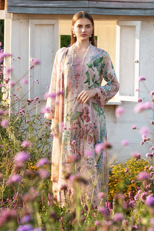 M. Prints By Maria B. Lawn Vol-25 Printed Unstitched 3pcs