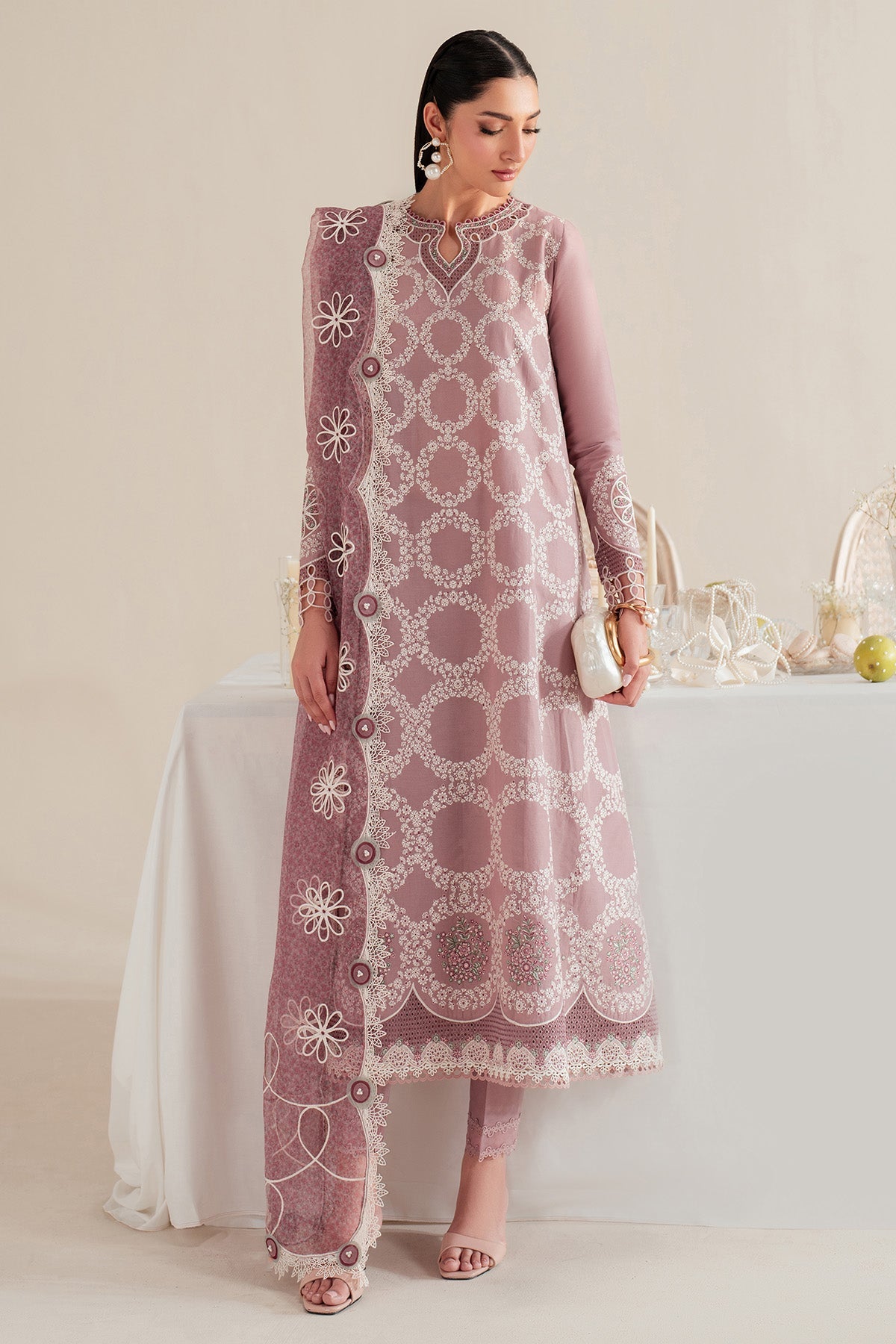 Iris By Jazmin Embroidered Luxury Lawn Unstitched 3pcs