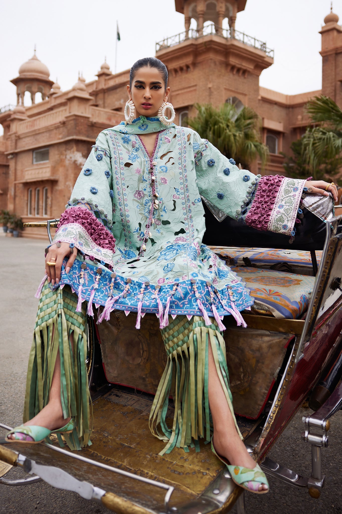 Elan Embroidered Lawn Unstitched 3pcs