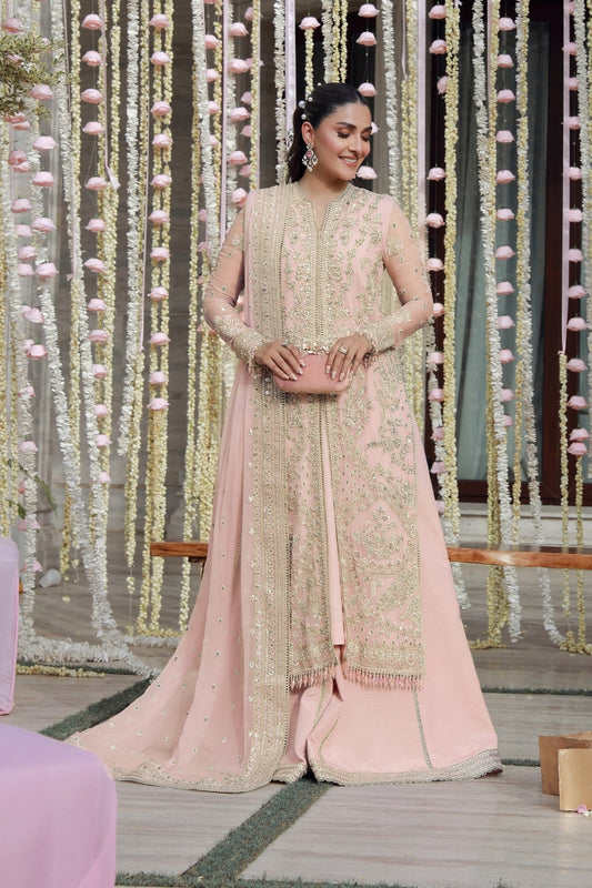 Gulmina Embroidered Chiffon Unstitched 4 Piece