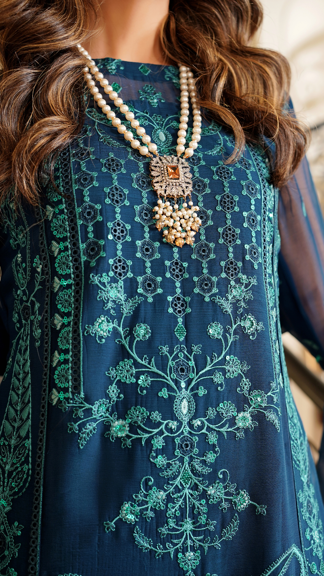 Farmaish By Zebtan Vol 7 Embroidered Chiffon Unstitched 3pcs