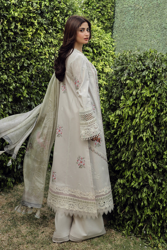 Qalamkar Festive Lawn Unstitched 3pcs - Jotey