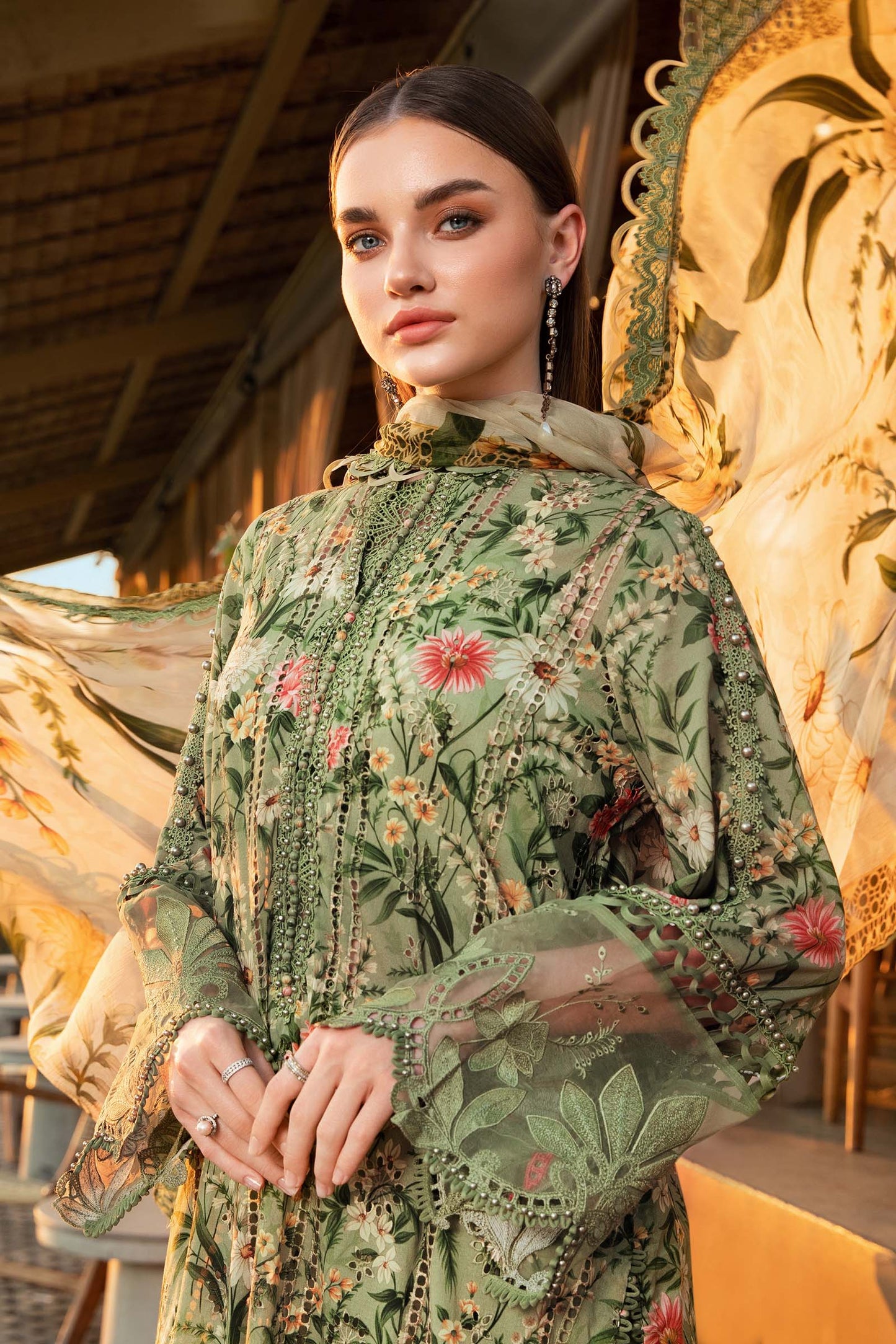 M. Prints By Maria B. Lawn Vol-25 Printed Unstitched 3pcs
