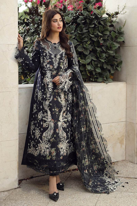 Qalamkar Festive Lawn Unstitched 3pcs - Jotey