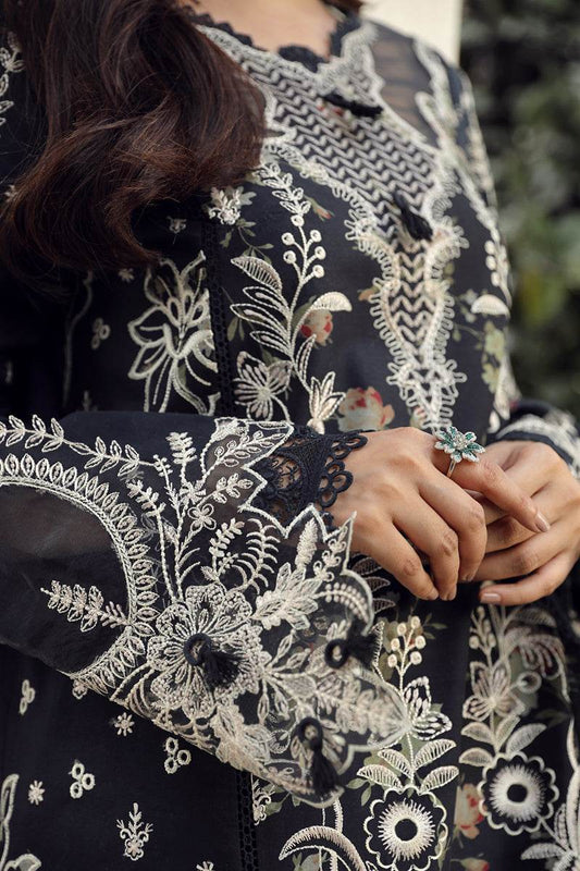 Qalamkar Festive Lawn Unstitched 3pcs - Jotey