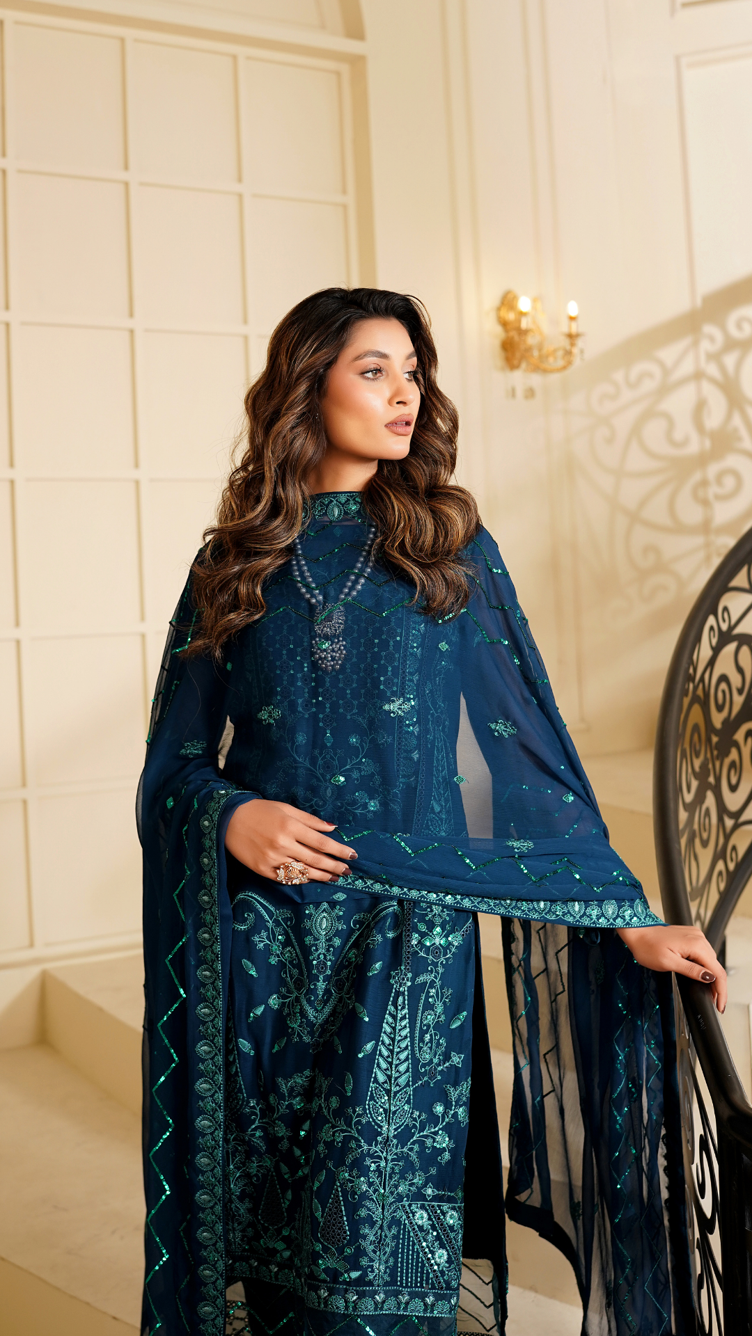 Farmaish By Zebtan Vol 7 Embroidered Chiffon Unstitched 3pcs