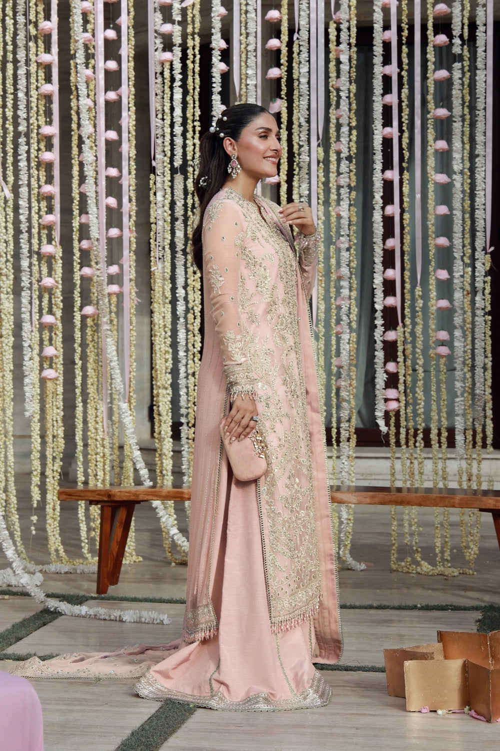 Gulmina Embroidered Chiffon Unstitched 4 Piece