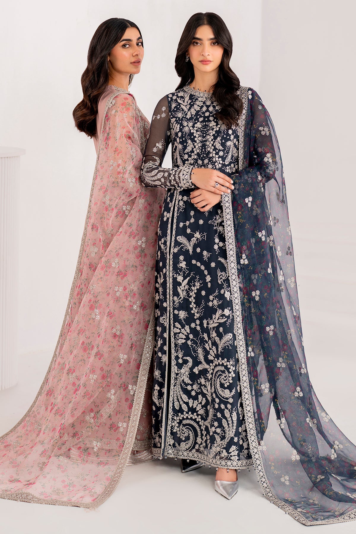 FESTIVE FORMALS BY JAZMIN Embroidered Chiffon Unstitched 3pcs