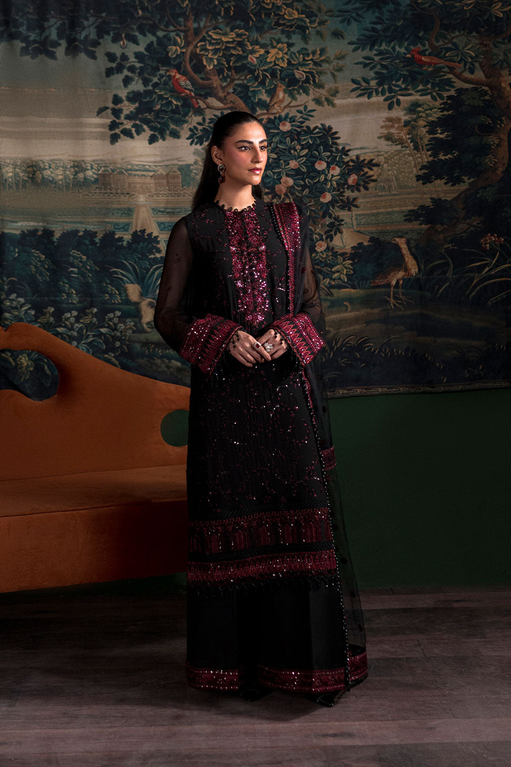 La Regina By Seraph Organza Unstitched 3pcs