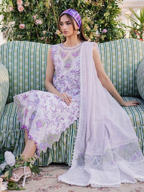 Ivy Bloom Printkari By Parishay Primium Printed Lawn Unstitched 3pcs - Jotey