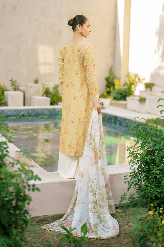 Iznik Festive Lawn Embroidered Unstitched 3pcs - Jotey
