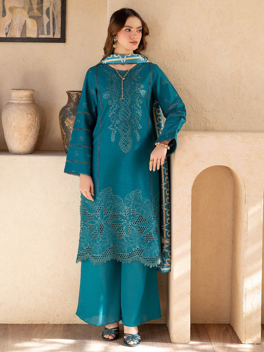 Stella By Mahnur Embroidered Lawn Unstitched 3pcs - Jotey