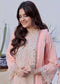 BIN KHALID Shehnai Formal Chiffon Embroidered Semi-Stitched 3pcs