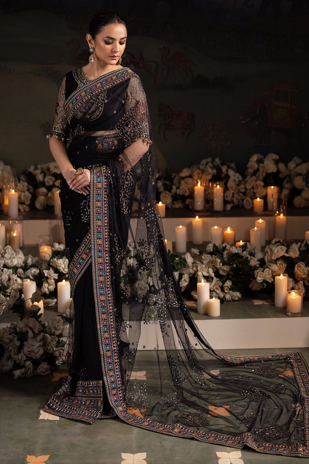 Alfaaz Embroidered Luxury Festive Edition Unstitched 3pcs