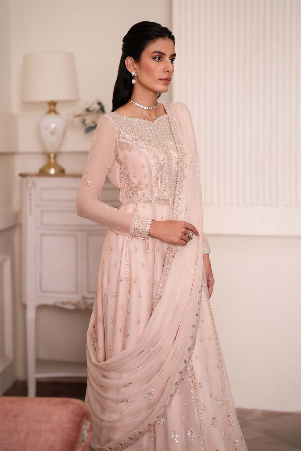 SERAN AURELLE Luxury Formals Unstitched 3pcs
