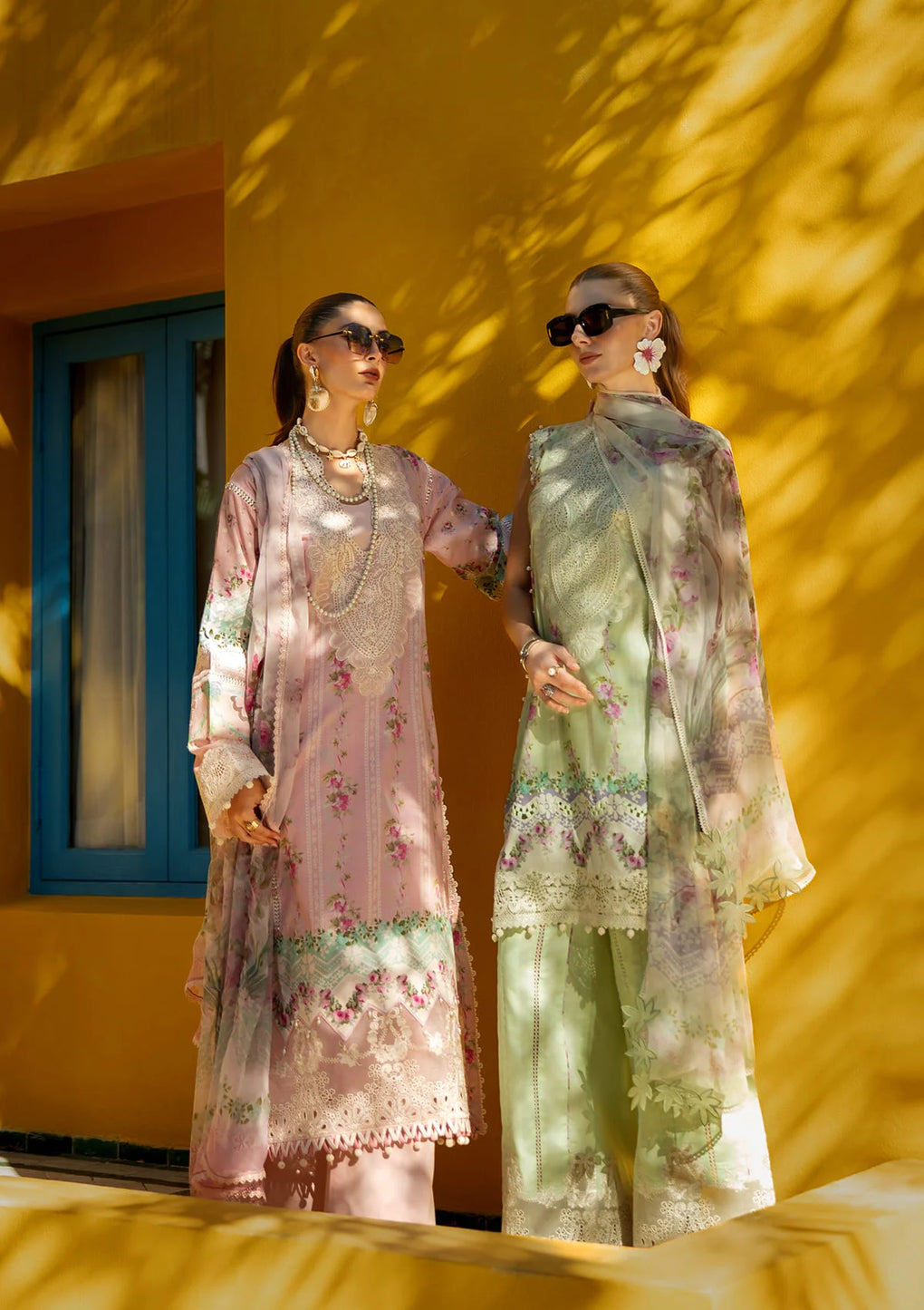 Elaf Premium Signature Embroidered Lawn Unstitched 3pcs