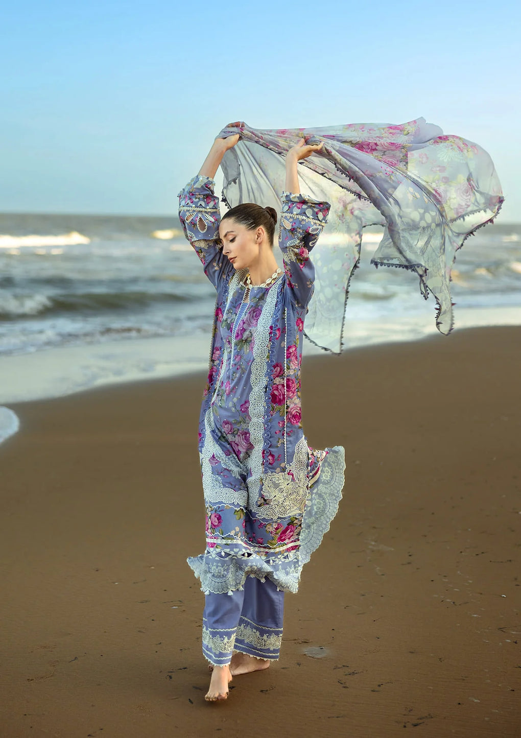 Elaf Premium Signature Embroidered Lawn Unstitched 3pcs