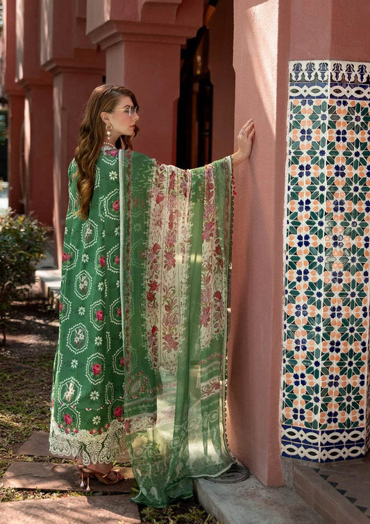 Elaf Premium Signature Embroidered Lawn Unstitched 3pcs - Jotey