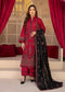 Anaya Hoor Saffron Embroidered Lawn Unstitched 3pcs - Jotey