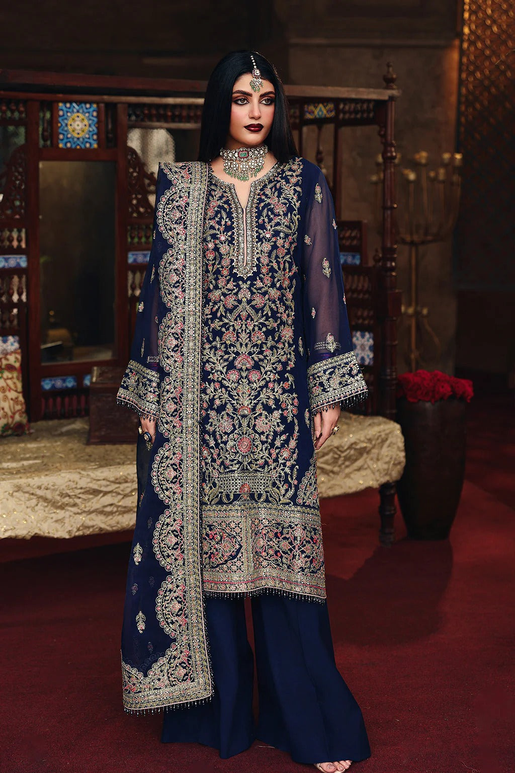 Silsila By Saad Shaikh Festive'25 Embroidered Unstitched 3Pcs