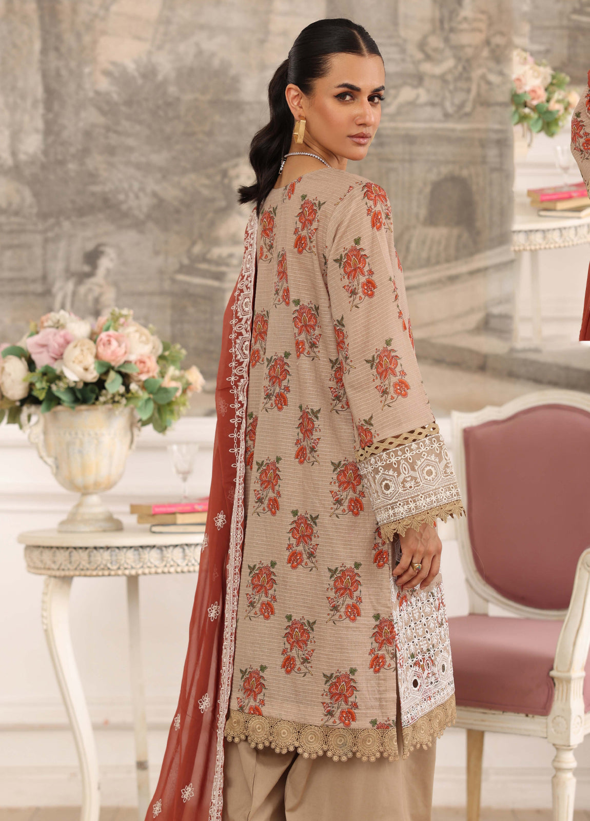 Afsheen By Johra Embroidered Chikankari Lawn Unstitched 3Pcs