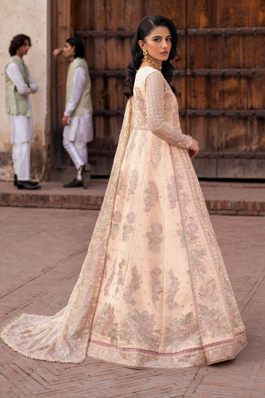 Shehnai By Zarif Embroidered Luxury Wedding Unstitched 3pcs - Jotey