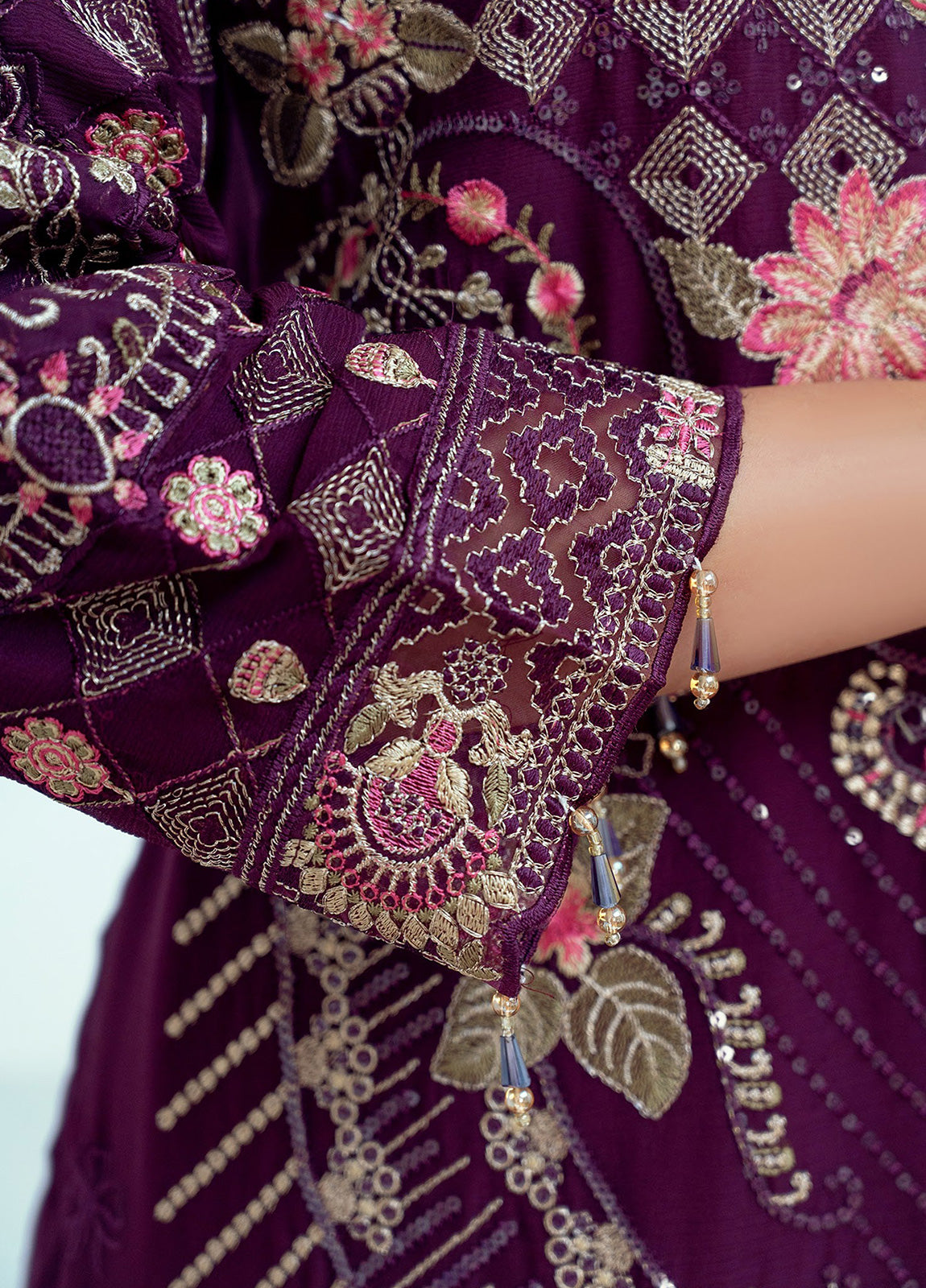 MEHRIMA By Noori Stitched Chiffon Luxury 3pcs