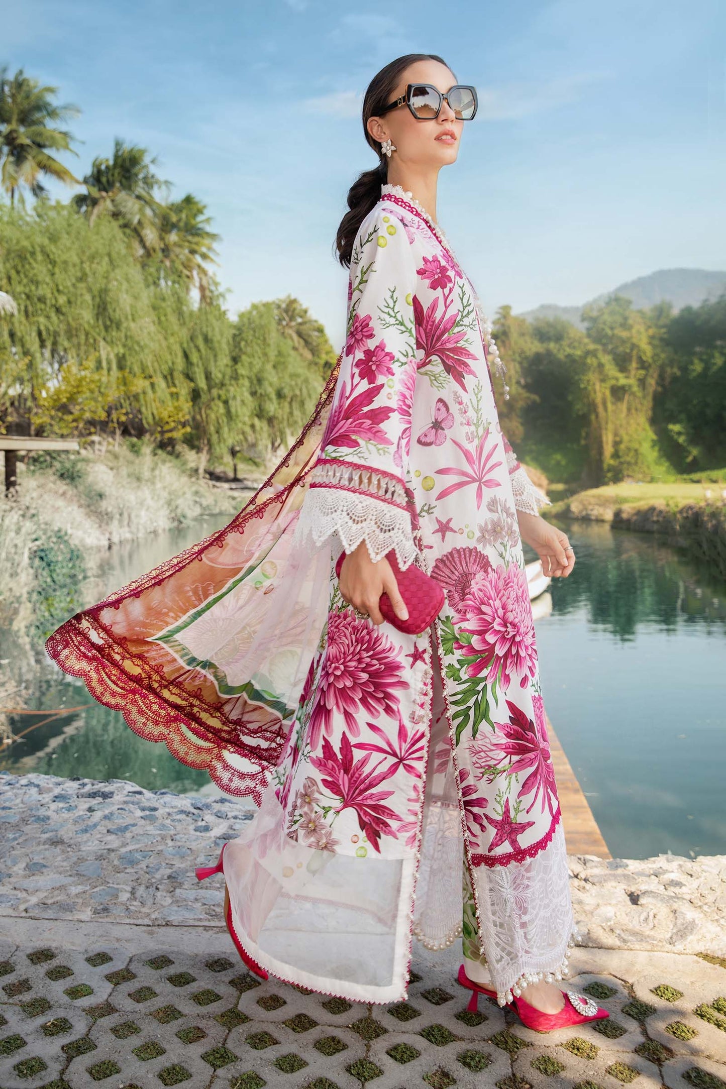 M. Prints By Maria B. Lawn Vol-25 Printed Unstitched 3pcs