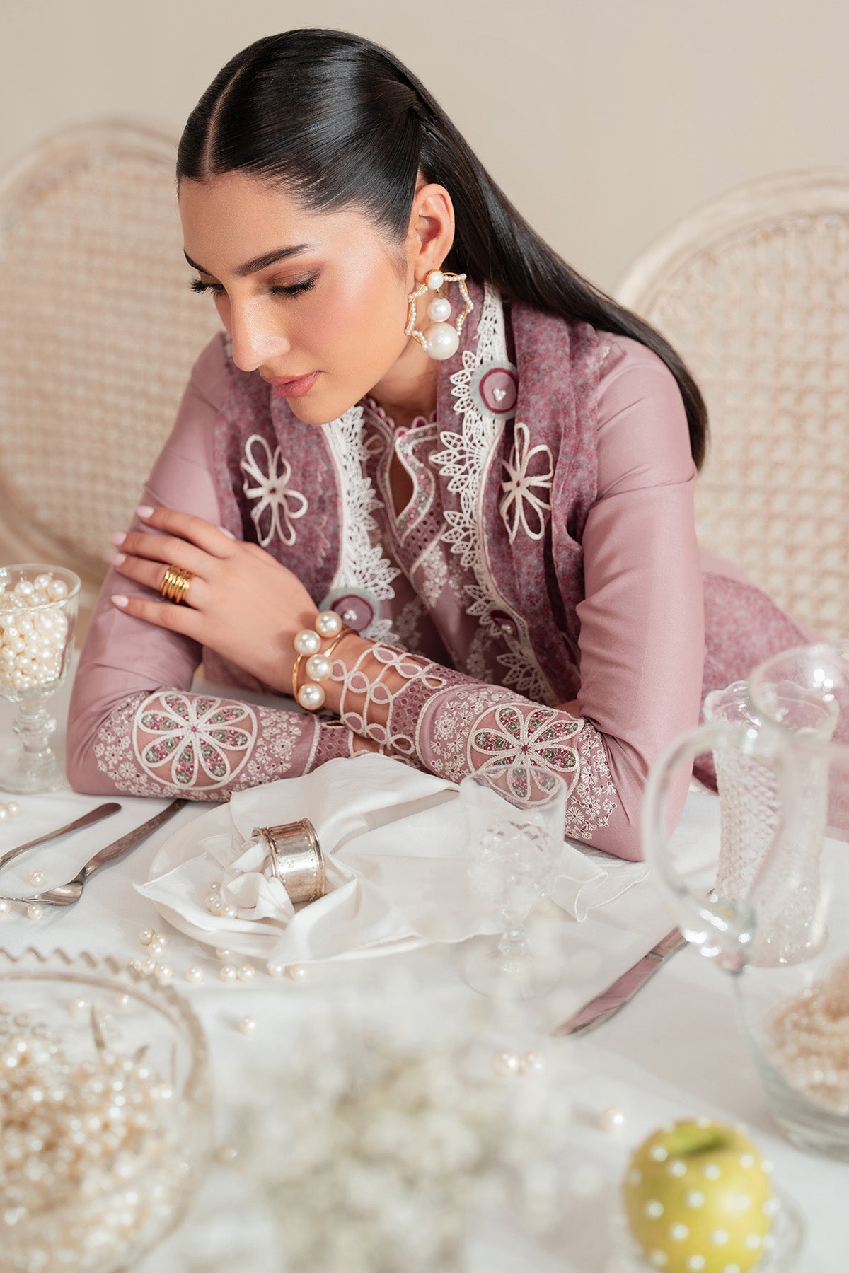 Iris By Jazmin Embroidered Luxury Lawn Unstitched 3pcs