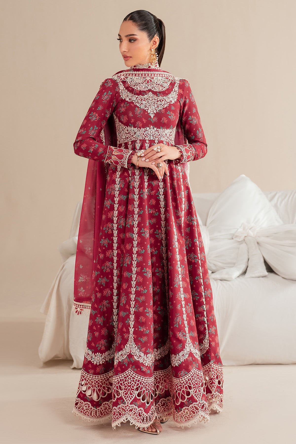 Iris By Jazmin Embroidered Luxury Lawn Unstitched 3pcs