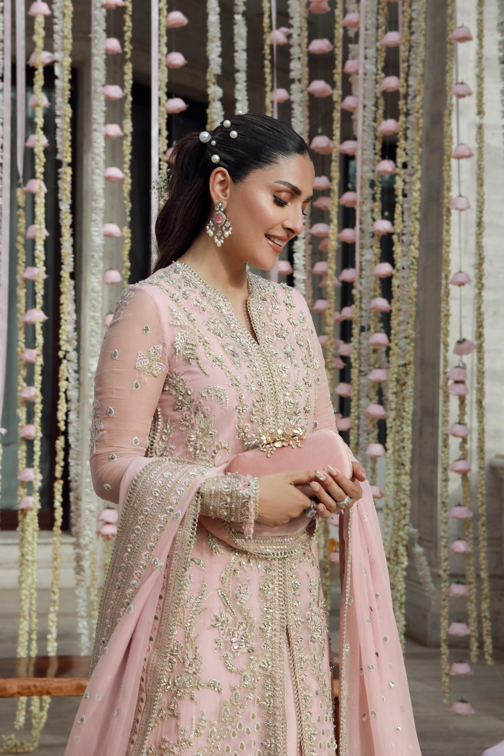 Gulmina Embroidered Chiffon Unstitched 4 Piece