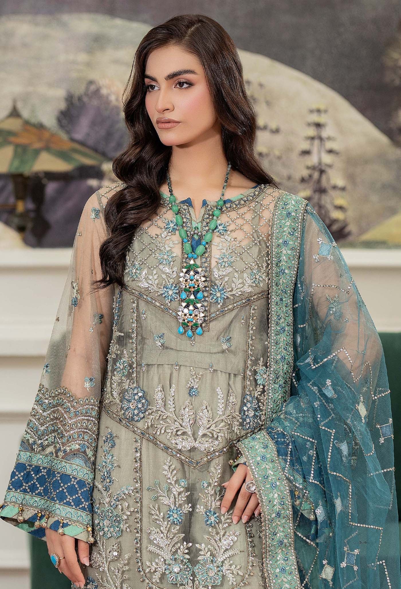 Adan's Libas Traditional Essence Unstitched Semi Formals 3pcs