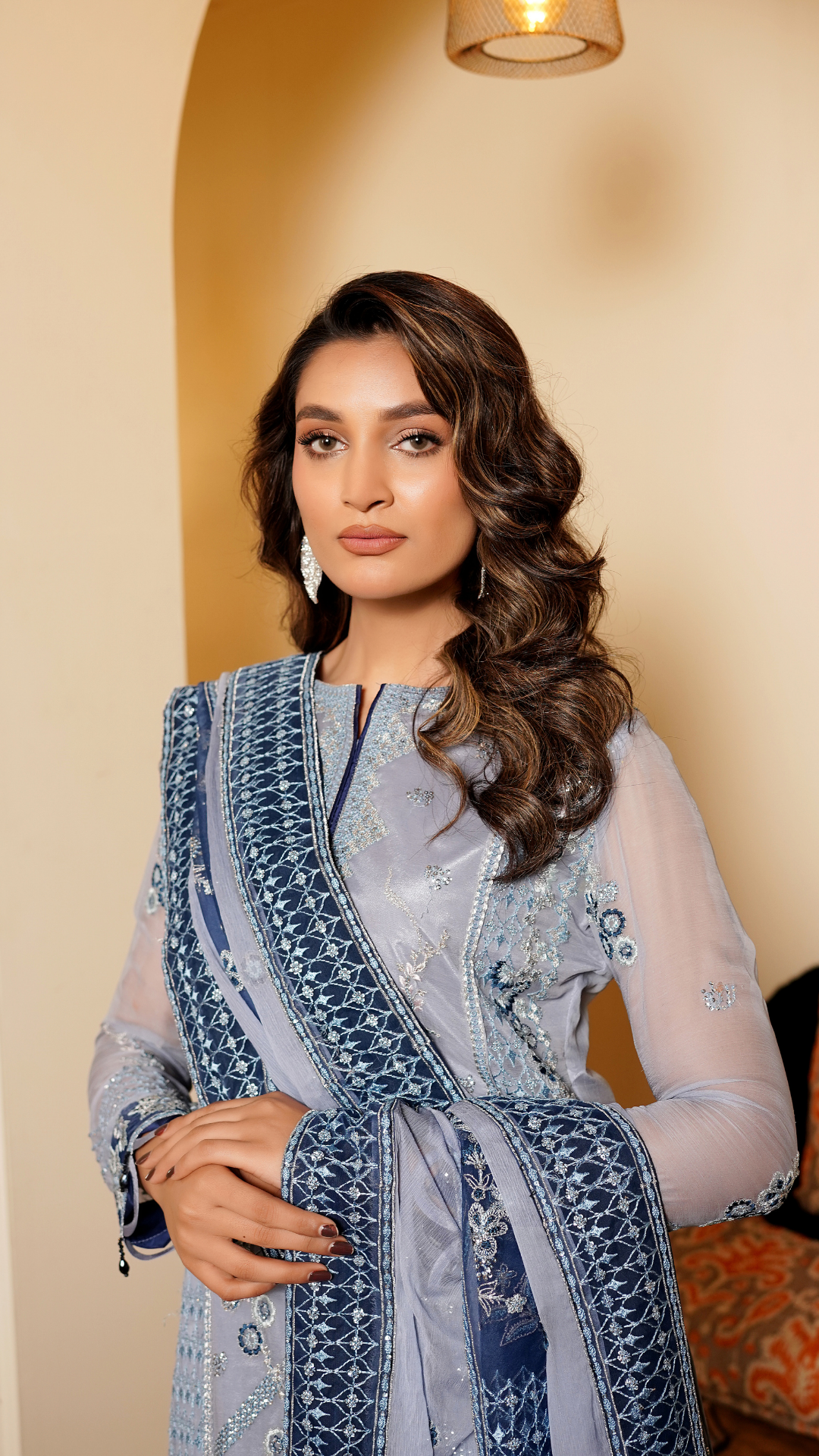 Farmaish By Zebtan Vol 7 Embroidered Chiffon Unstitched 3pcs