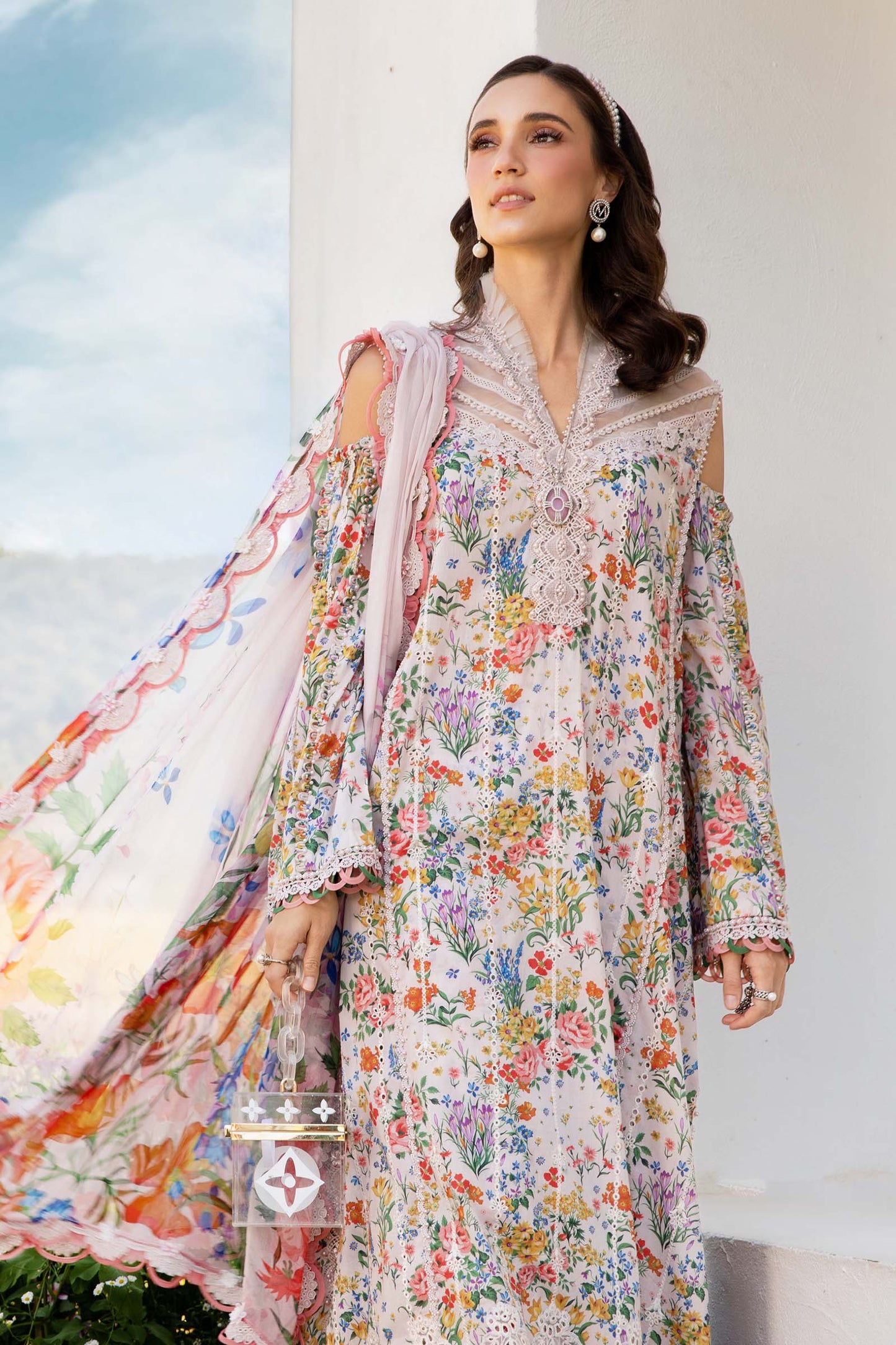 M. Prints By Maria B. Lawn Vol-25 Printed Unstitched 3pcs
