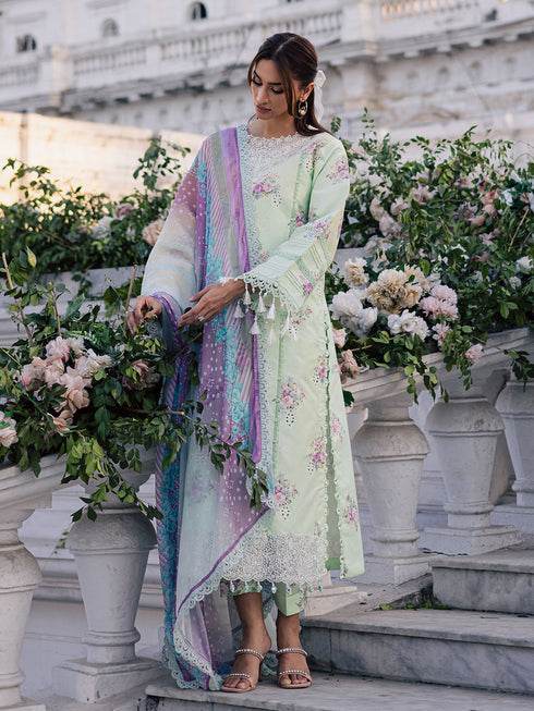 Ivy Bloom Printkari By Parishay Primium Printed Lawn Unstitched 3pcs - Jotey