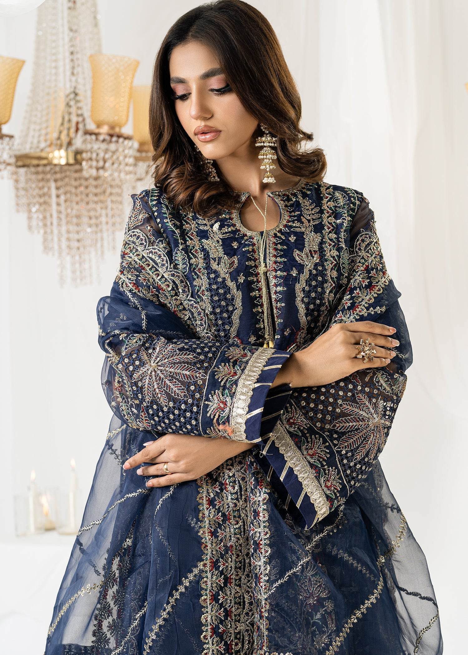 Mahrani By Noorma Kaamal Signature Luxury Pret Stitched 3pcs - Jotey
