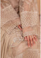 Raya By Hannan Fabrics Luxury Embroidered Chiffon Semi-Stitched 3pcs - Jotey