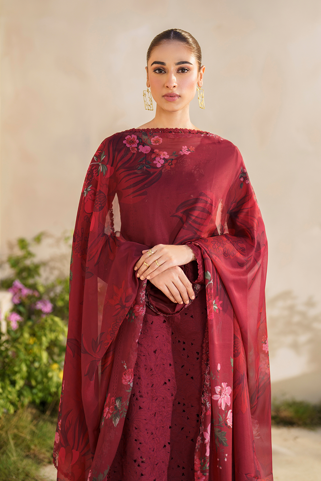 Iznik Festive Lawn Embroidered Unstitched 3pcs - Jotey