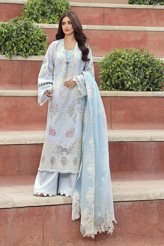 Qalamkar Festive Lawn Unstitched 3pcs - Jotey