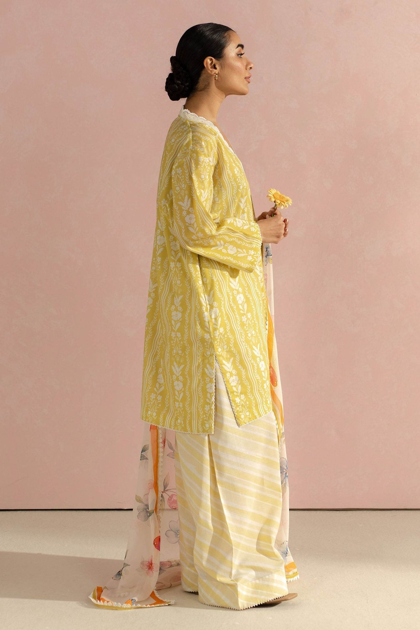 Coco By Zara Shahjahan Digital Printed Lawn Unstitched 3pcs - Jotey