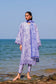 AFROZEH Endless Summer'25 Embroidered Printed Lawn 3pcs - Jotey