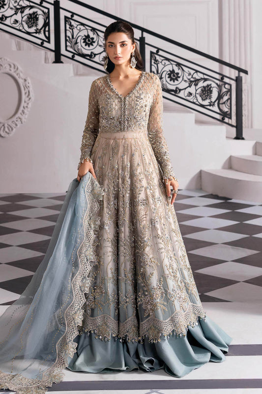 MARIA B. Embroidered Vol-30 Luxury Unstitched 3pcs - Jotey
