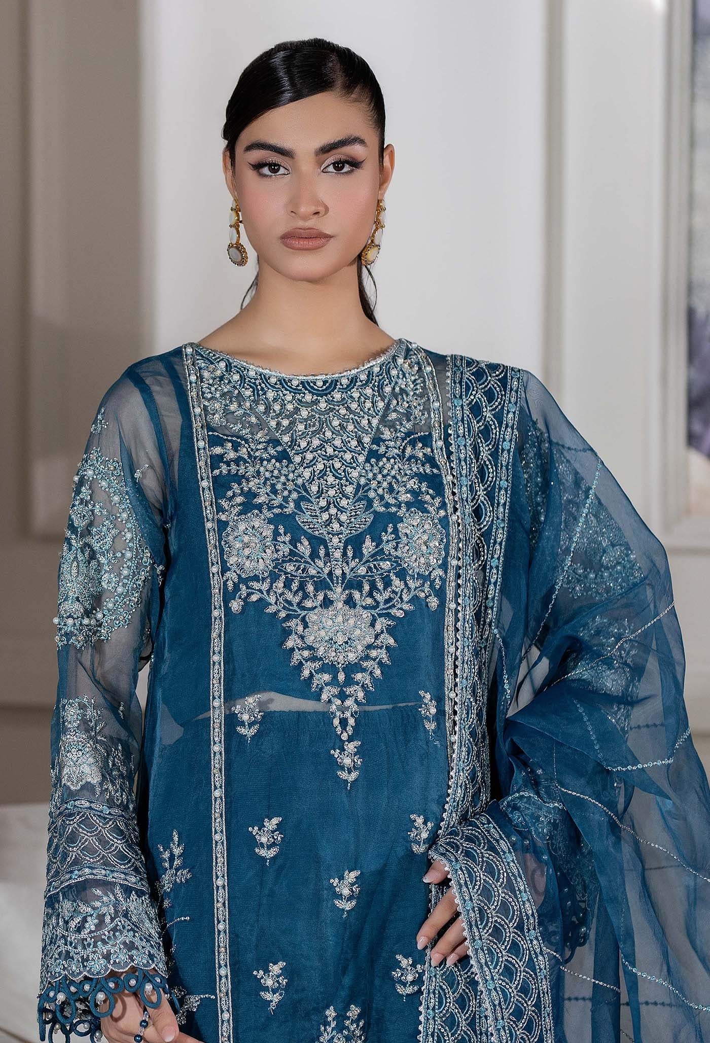 Adan's Libas Traditional Essence Unstitched Semi Formals 3pcs