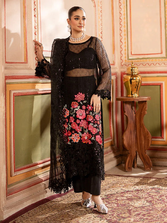 Rangreza by Zebtan Embroidered Organza Luxury Unstitched 3 Piece
