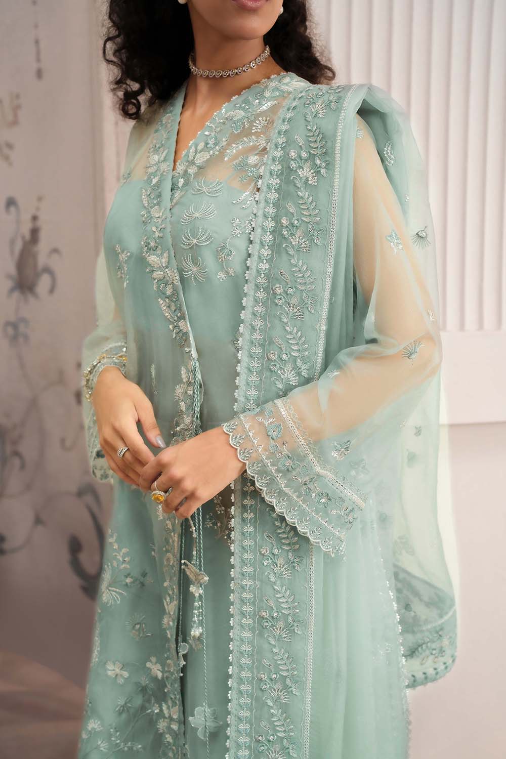 SERAN AURELLE Luxury Formals Unstitched 3pcs