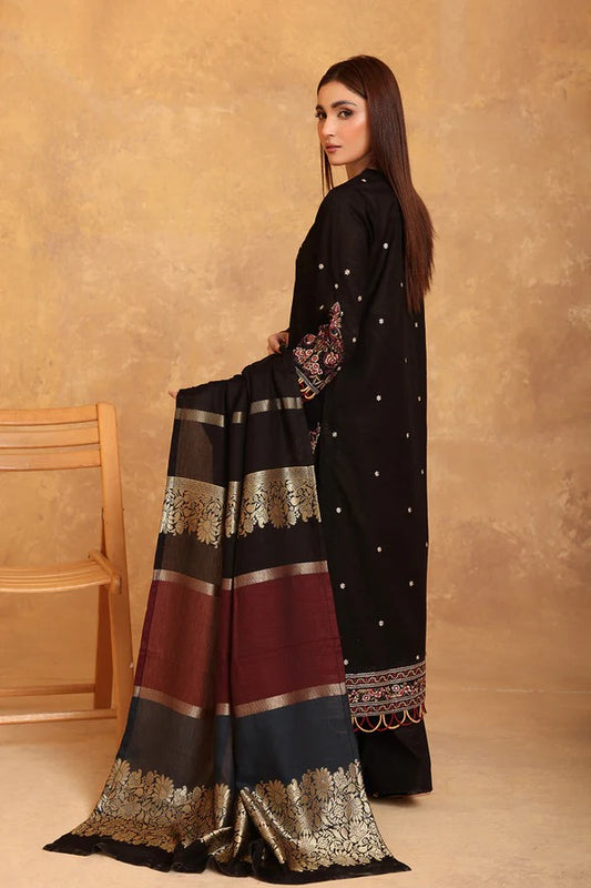 Adeeva by Johra Embroidered Jacquard Lawn Unstitched 3Pcs