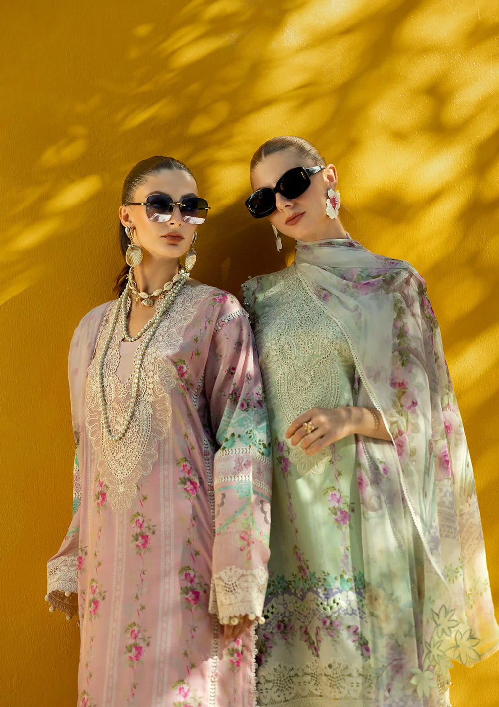Elaf Premium Signature Embroidered Lawn Unstitched 3pcs