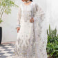 Tarz by Freesia Embroirdered Chiffon Unstitched 3 Piece - Jotey