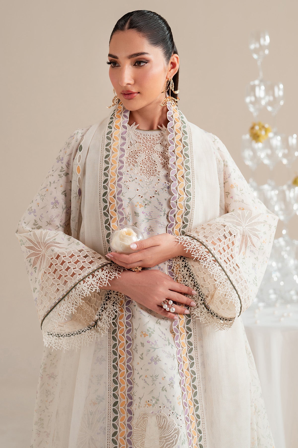 Iris By Jazmin Embroidered Luxury Lawn Unstitched 3pcs