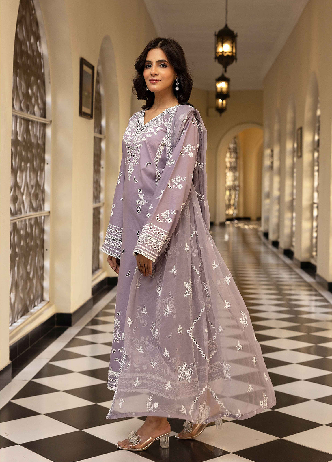 Khoobsurat Lawnkari Embroidered Lawn Unstitched 3pcs